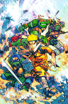 TMNT X NARUTO #1 (CAMRON T JOHNSON) TEAM EXCLUSIVE VIRGIN LTD TO 600