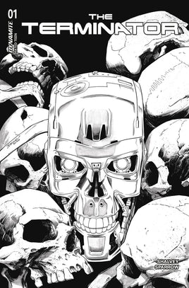 TERMINATOR #1 DECLAN SHALVEY - LINE ART (1:20) VARIANT RATIO