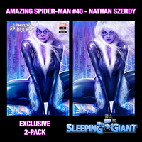 AMAZING SPIDER-MAN #40 NATHAN SZERDY EXCLUSIVE TRADE & VIRGIN VARIANT PACK (DEC23)