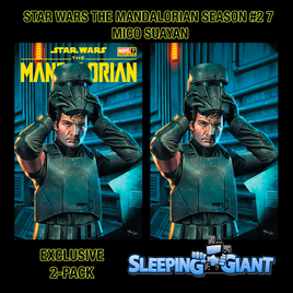 STAR WARS THE MANDALORIAN SEASON 2 #7 MICO SUAYAN TRADE & VIRGIN VARIANT PACK (DEC23)