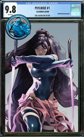 PSYLOCKE #1 ALEXANDER LOZANO EXCLUSIVE VIRGIN VARIANT [CGC 9.8 BLUE LABEL]