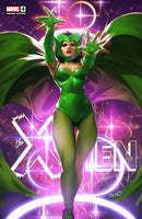 X-MEN #4 FACSIMILE EDITION DERRICK CHEW TRADE GREEN VARIANT (JAN24)