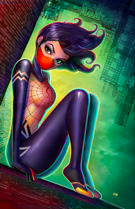 EDGE OF SPIDER-VERSE #1 SZERDY VIRGIN VARIANT (FEB24)