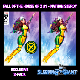 FALL OF THE HOUSE OF X #1 NATHAN SZERDY EXCLUSIVE TRADE & VIRGIN VARIANT PACK (JAN24)