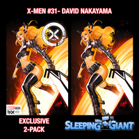 X-MEN #31 DAVID NAKAYAMA TRADE & VIRGIN VARIANT PACK (FEB24)