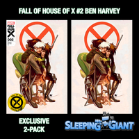 FALL OF THE HOUSE OF X #2 BEN HARVEY TRADE & VIRGIN VARIANT PACK (FEB24)
