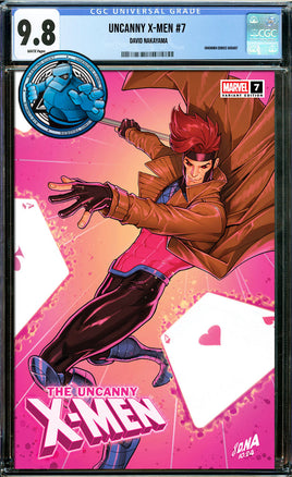 UNCANNY X-MEN #7 DAVID NAKAYAMA EXCLUSIVE TRADE VARIANT [CGC 9.8 BLUE LABEL]