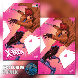 UNCANNY X-MEN #7 DAVID NAKAYAMA EXCLUSIVE TRADE & VIRGIN VARIANT PACK