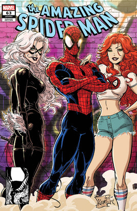AMAZING SPIDER-MAN #63 CONNECTING COVER KAARE ANDREWS TRADE VARIANT -  SG1-038
