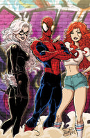 AMAZING SPIDER-MAN #63 CONNECTING COVER KAARE ANDREWS EXCLUSIVE TRADE & VIRGIN VARIANT PACK