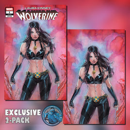 LAURA KINNEY WOLVERINE #1 SABINE RICH EXCLUSIVE TRADE & VIRGIN VARIANT PACK