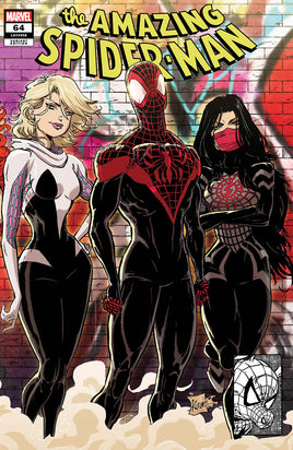 AMAZING SPIDER-MAN #64 CONNECTING COVER KAARE ANDREWS TRADE VARIANT -  SG1-040