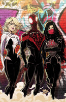 AMAZING SPIDER-MAN #64 CONNECTING COVER KAARE ANDREWS EXCLUSIVE TRADE & VIRGIN VARIANT PACK