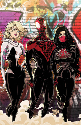 AMAZING SPIDER-MAN #64 CONNECTING COVER KAARE ANDREWS VIRGIN VARIANT -  SG1-041