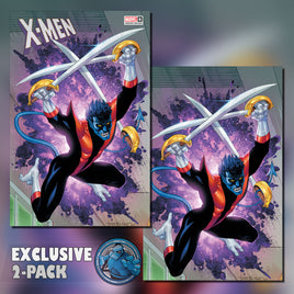 UNCANNY X-MEN #8 CONNECTING COVER TYLER KIRKHAM EXCLUSIVE TRADE & VIRGIN VARIANT PACK