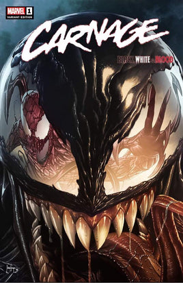 CARNAGE BLACK WHITE AND BLOOD #1 MICO SAUYAN EXCLUSIVE