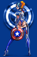 CAPTAIN AMERICA Tyndall "American Glory" Exclusive (Printed on Daughter's of Eden #1)