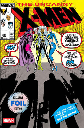 [FOIL] UNCANNY X-MEN #244 FACSIMILE MARC SILVESTRI TRADE VARIANT