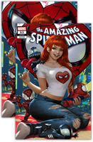 AMAZING SPIDER-MAN #53 DERRICK CHEW TRADE & VIRGIN VARIANT PACK