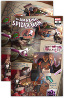 AMAZING SPIDER-MAN #61 EJIKURE EXCLUSIVE TRADE & VIRGIN VARIANT PACK