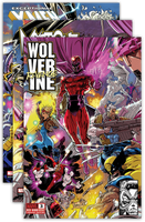 WOLVERINE: REVENGE #3 RED BAND [POLYBAG] KAARE ANDREWS 3-PACK TRADE EXCEPTIONAL X-MEN #1 MYSTIQUE #1 WOLVERINE REVENGE #3 VARIANT