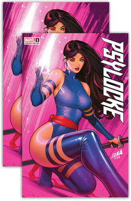 PSYLOCKE #1 DAVID NAKAYAMA EXCLUSIVE TRADE & VIRGIN VARIANT PACK