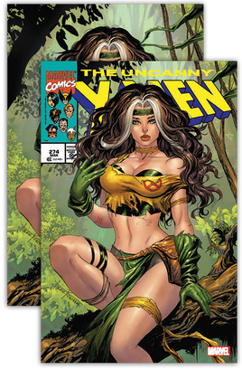 UNCANNY X-MEN #274 FACSIMILE TYLER KIRKHAM TRADE & VIRGIN VARIANT PACK