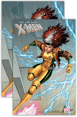 UNCANNY X-MEN #5 CONNECTING COVER TYLER KIRKHAM EXCLUSIVE TRADE & VIRGIN VARIANT PACK