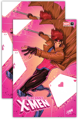 UNCANNY X-MEN #7 DAVID NAKAYAMA EXCLUSIVE TRADE & VIRGIN VARIANT PACK