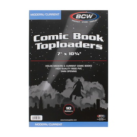 BCW Modern / Current Age Comic Book Topload Holder (QTY 1) - BCW002