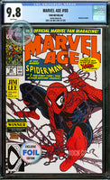 MARVEL AGE #90 TODD MCFARLANE MEXICO FOIL VARIANT LTD 1000