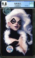 BLACK CAT #1 STANLEY "ARTGERM" LAU MEXICO FOIL VARIANT LTD 1000