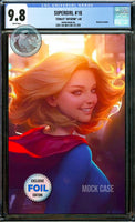 SUPERGIRL #16 STANLEY "ARTGERM" LAU MEXICO FOIL VARIANT LTD 1000