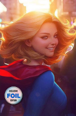 SUPERGIRL #16 STANLEY "ARTGERM" LAU MEXICO FOIL VARIANT LTD 1000