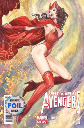 UNCANNY AVENGERS #2 MILO MANARA MEXICO FOIL VARIANT LTD 1000
