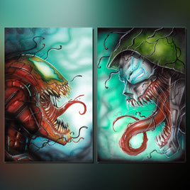 FAME: ROBERT DOWNEY JR. GÖRKEM DEMIR VENOMIZED IRON MAN and DOOM VIRGIN PACK PRE-ORDER