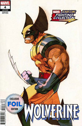 WOLVERINE #4 BENGUS MARVEL VS CAPCOM SDCC 2025 MEXICO EXCL. FOIL VARIANT LTD 1000