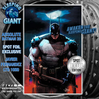 [3-PACK] ABSOLUTE BATMAN #20 JAVIER FERNANDEZ TRADE, B&W VIRGIN & SPOT FOIL VARIANT