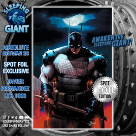 ABSOLUTE BATMAN #20 JAVIER FERNANDEZ EXCLUSIVE SPOT FOIL VARIANT LTD 1000
