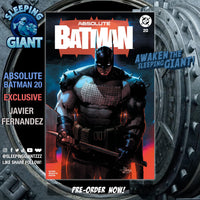 ABSOLUTE BATMAN #20 JAVIER FERNANDEZ EXCLUSIVE VARIANT LTD 3000