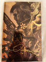 BRZRKR: LIGHT DRAWS BREATH #1 DAN QUINTANA SIGNED FOIL VIRGIN LTD 1600 W/COA