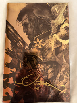 BRZRKR: LIGHT DRAWS BREATH #1 DAN QUINTANA SIGNED FOIL VIRGIN LTD 1600 W/COA
