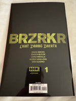 BRZRKR: LIGHT DRAWS BREATH #1 DAN QUINTANA SIGNED FOIL VIRGIN LTD 1600 W/COA