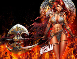 INVINCIBLE RED SONJA #3 Jamie Tyndall Wrap-Around Exclusive