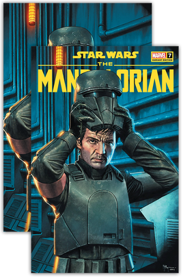 STAR WARS THE MANDALORIAN SEASON 2 #7 MICO SUAYAN TRADE & VIRGIN VARIANT PACK
