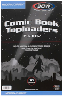BCW MODERN / CURRENT AGE COMIC BOOK TOPLOAD HOLDER (QTY 1)