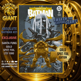 ABSOLUTE BATMAN #21 SANTA FUNG EXCLUSIVE GOLD SPOT FOIL VARIANT LTD 1000