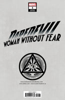 DAREDEVIL: WOMAN WITHOUT FEAR 1 UNKNOWN COMICS MARCO MASTRAZZO EXCLUSIVE VIRGIN VAR (01/12/2022)