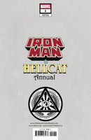IRON MAN/HELLCAT ANNUAL #1 UNKNOWN COMICS IVAN TAO EXCLUSIVE VIRGIN VAR (06/29/2022)