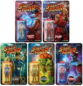 STREET FIGHTER MASTERS: CHUN-LI #1 ROB CSIKI 5 COVER ACTION FIGURE EXCLUSIVE SET (Ltd to Only 300)